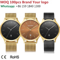 Make your own brand chronograph watch custom logo uhren herren stainless steel back orologio  master timepiece men luxury watch